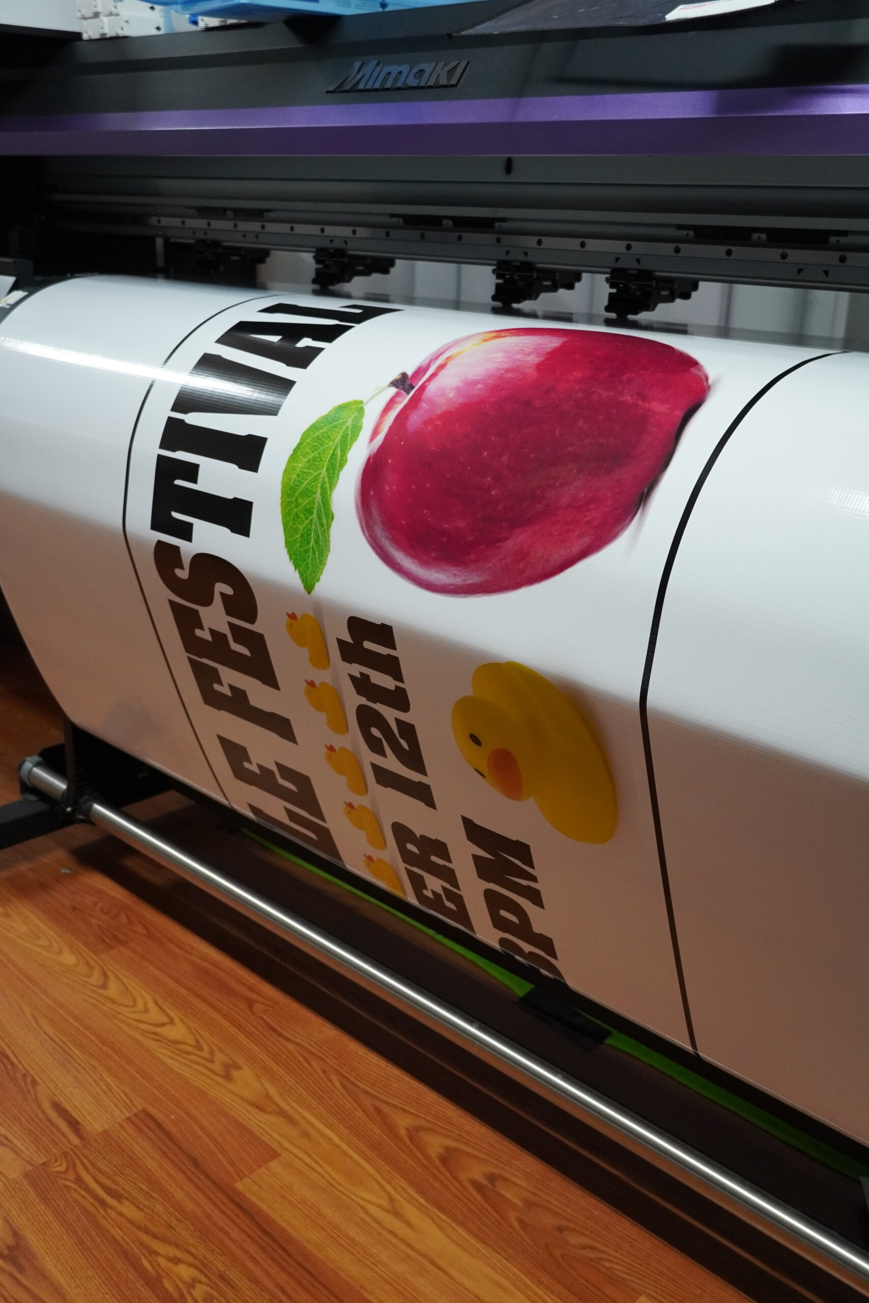 Wide format printing and decal printing services